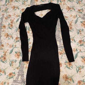 Black date night dress.